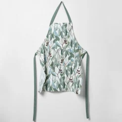 Flowering Gum Apron And Oven Mitts