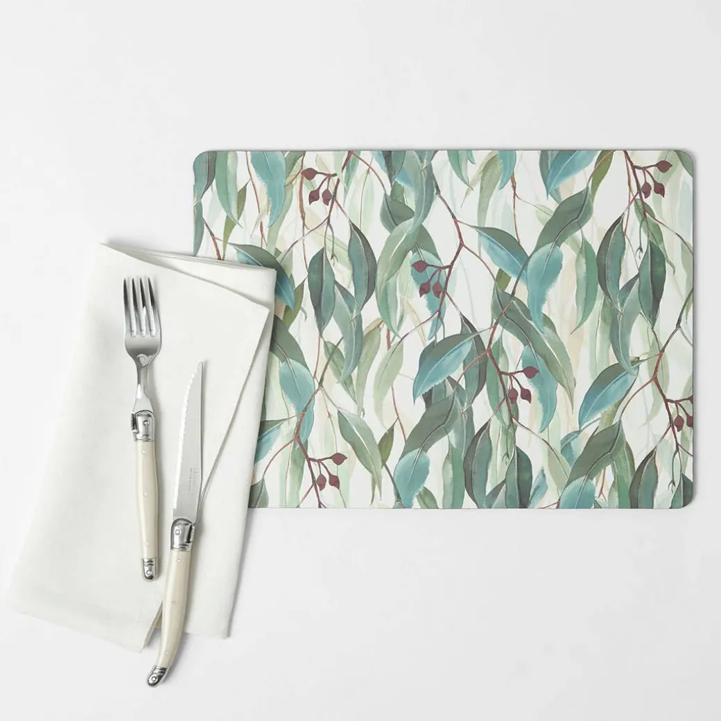 Flowering Gum Cork Placemat Set Of 4