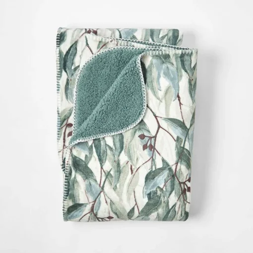 Flowering Gum Sherpa Throw