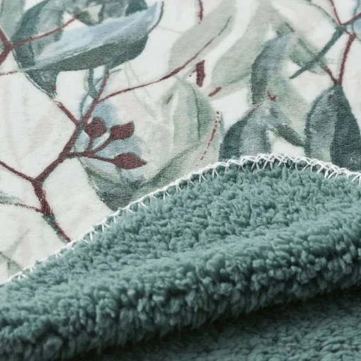 Flowering Gum Sherpa Throw