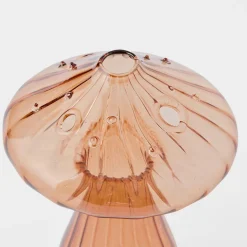 Glass Mushroom Small - Amber