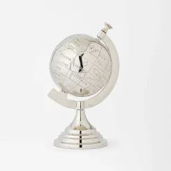 Globe Sculpture Metal