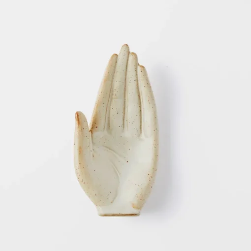 Hand Trinket Dish - Off White