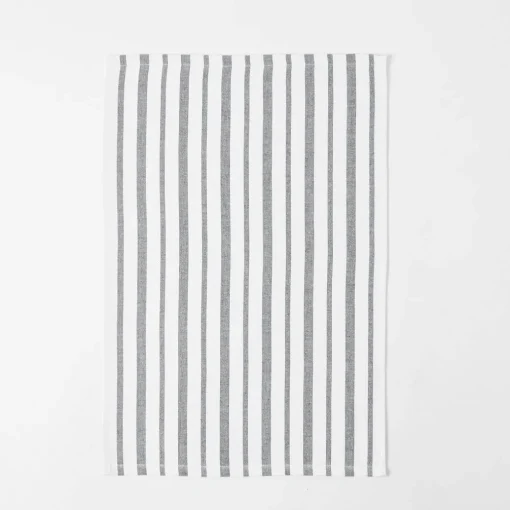 Hardy Terry Tea Towel Set Of 3 - Black