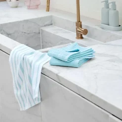 Hardy Terry Tea Towel Set Of 3 - Slate