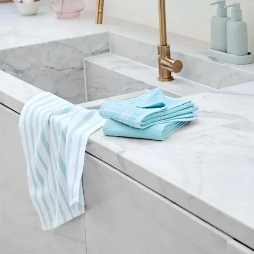 Hardy Terry Tea Towel Set Of 3 - Slate