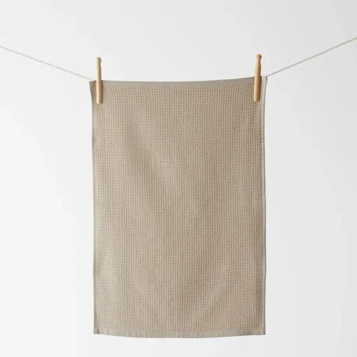 Hardy Terry Tea Towel Set Of 3 - Oatmeal