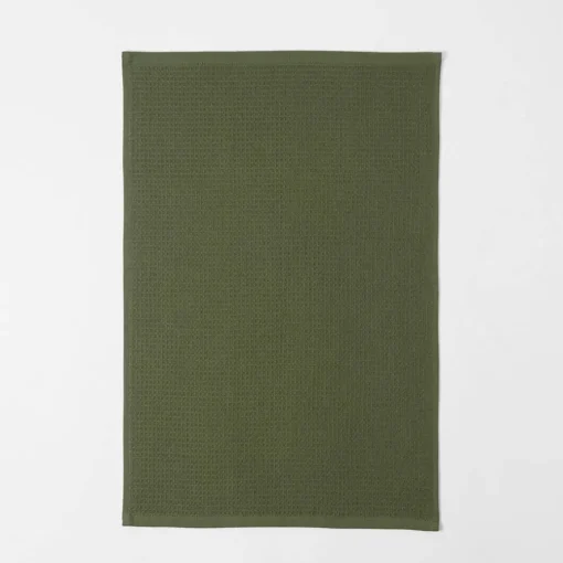 Hardy Terry Tea Towel Set Of 3 - Green