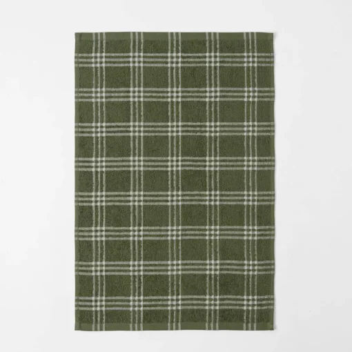 Hardy Terry Tea Towel Set Of 3 - Green