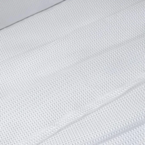 Harvey Cotton Blanket - White
