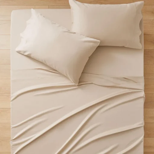 Haven Cotton/Tencel Sheet Set - Oat