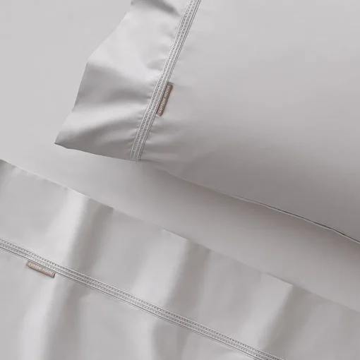 Honour 550 TC Cotton Sateen Sheet Set - Silver