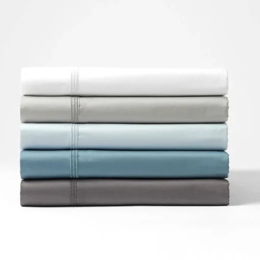Honour 550 TC Cotton Sateen Sheet Set - Silver