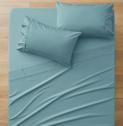 Honour 550 TC Cotton Sateen Sheet Set - Silver
