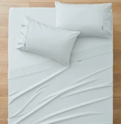 Honour 550 TC Cotton Sateen Sheet Set - Silver
