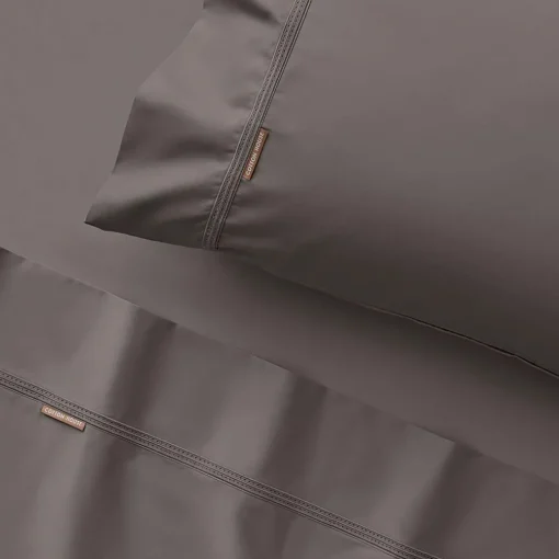 Honour 550 TC Cotton Sateen Sheet Set - Silver