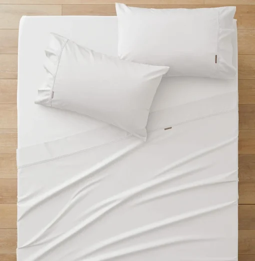 Honour 550 TC Cotton Sateen Sheet Set - Silver