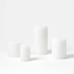 Household Candles - White