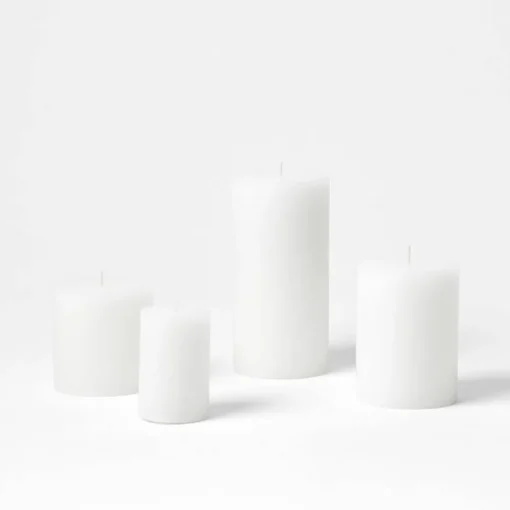 Household Candles - White
