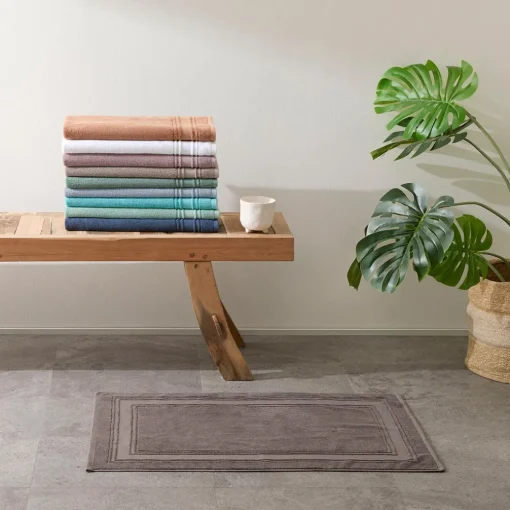 Indulgence Bath Mat - Zinc