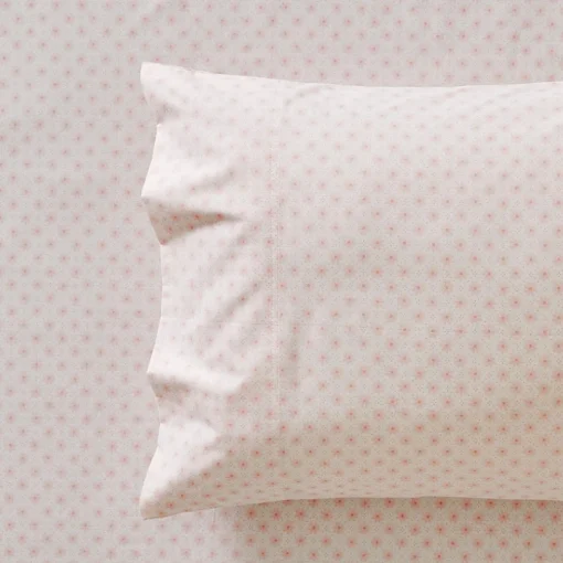 Irene Cotton Sheet Set - Blush