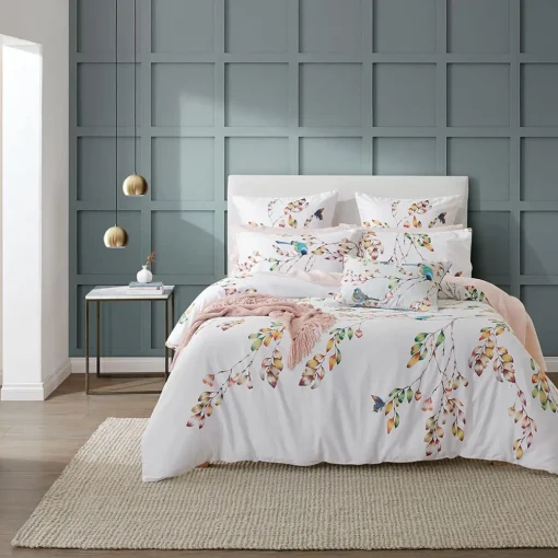 Iyanu Quilt Cover - Ivory