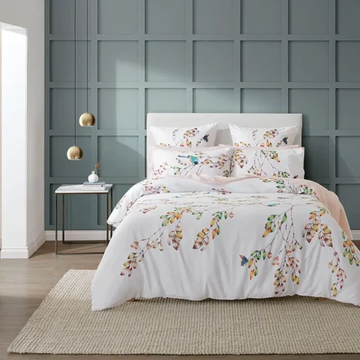 Iyanu Quilt Cover - Ivory