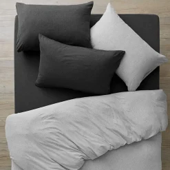 Jersey Cotton Fitted Sheets - Grey
