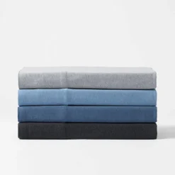 Jersey Cotton Fitted Sheets - Grey