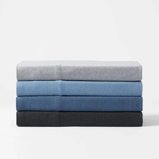 Jersey Cotton Fitted Sheets - Grey