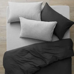 Jersey Cotton Fitted Sheets - Grey