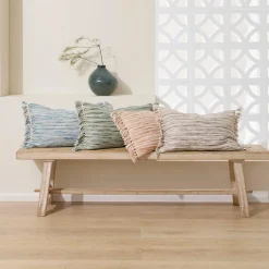 Jiro Cushion - Soft Blue