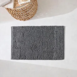 Jonah Bath Mat - Charcoal