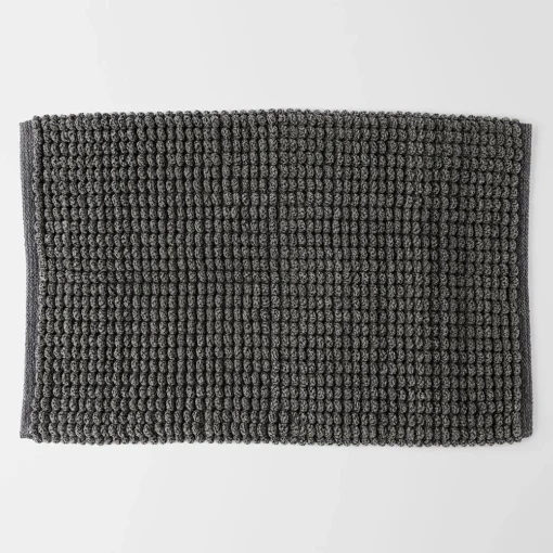 Jonah Bath Mat - Charcoal
