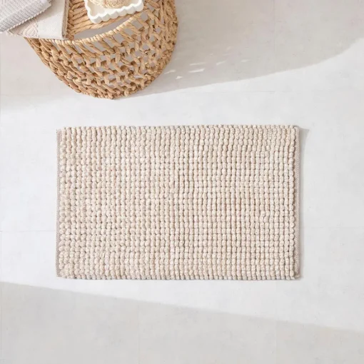 Jonah Bath Mat - Charcoal