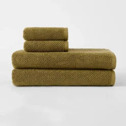 Jude Bale 4 Piece Towel Set - Pistachio