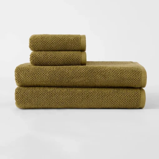 Jude Bale 4 Piece Towel Set - Pistachio