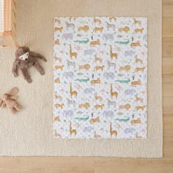 Jungle Friends Reversible Rectangle Play Mat/Comforter