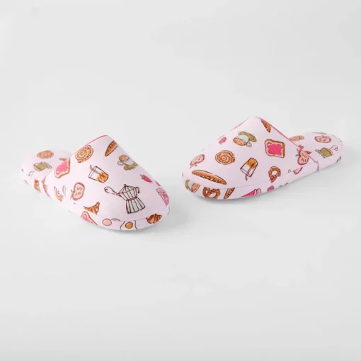 Le Café Flannelette Slippers