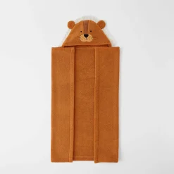 Lenny Lion Kids Hooded Towel