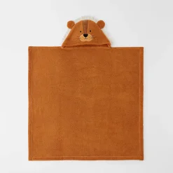Lenny Lion Kids Hooded Towel
