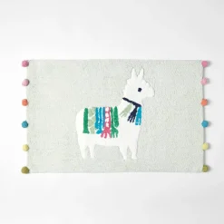 Leroy Llama Bath Mat
