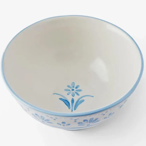Lucinda Bowl - Blue/White