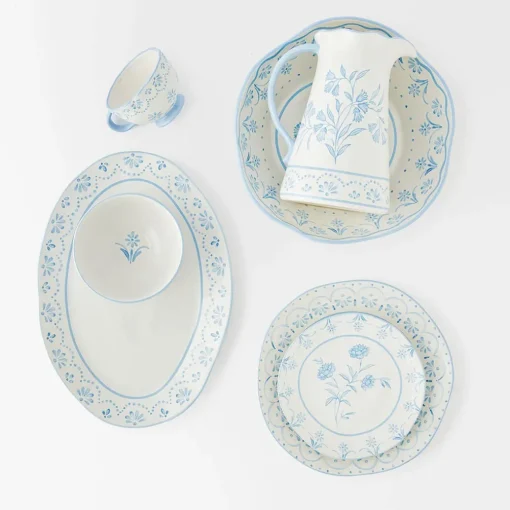 Lucinda Pitcher - Blue/White