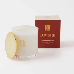 Lumiere Scented Candle - Sandalwood And Patchouli
