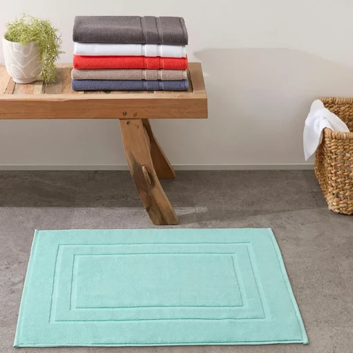 Luxury Bath Mat - Island Blue