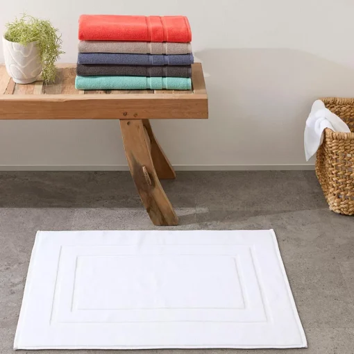 Luxury Bath Mat - Island Blue