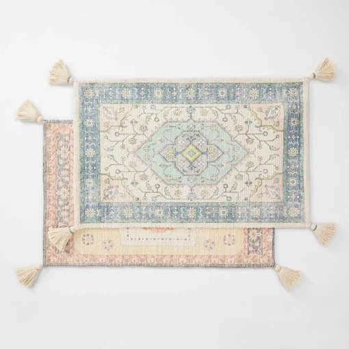 Luzern Bath Mat - Blue