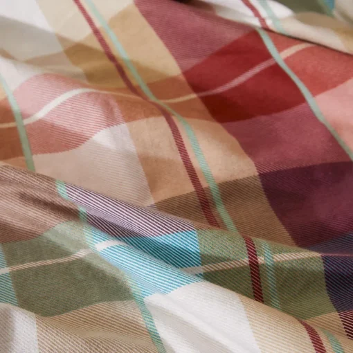 Madison Flannelette Sheet Set - Blue