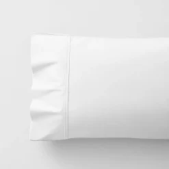 Majestic King 600TC Egyptian Cotton Pillowcase - White
